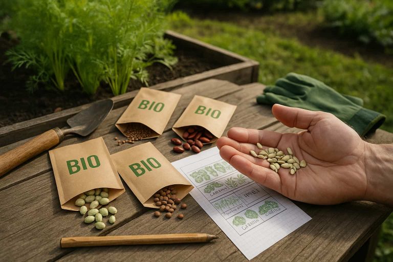 Planifier son potager familial : semences bio pour un jardin sain